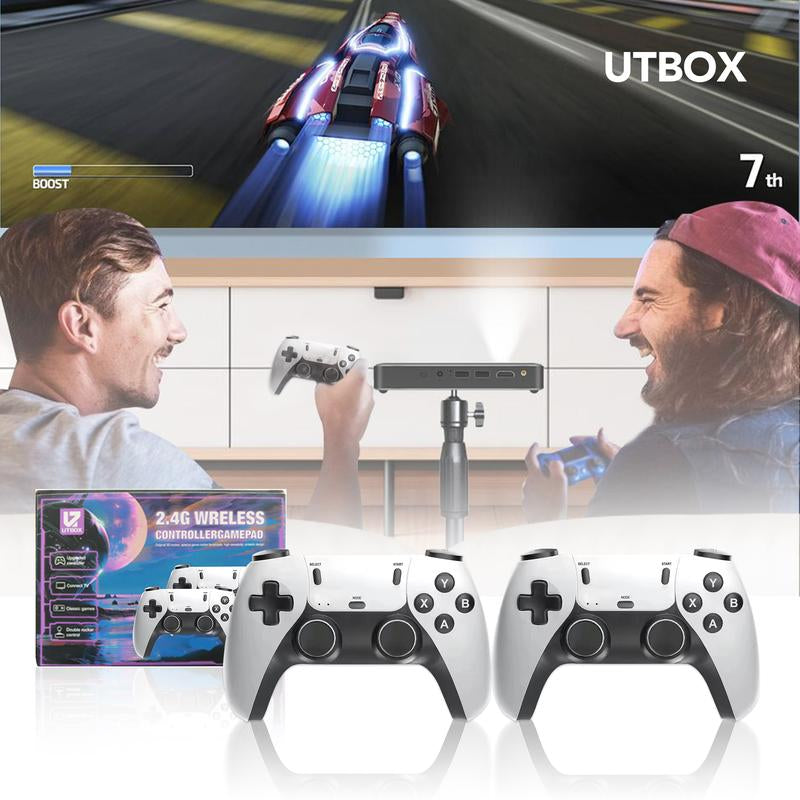 Retro Game Console Plug and Play Video Games Stick Premium Competitive Dual Controllers Wireless Adapter