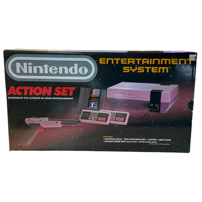 Nintendo NES Action Set With Game
