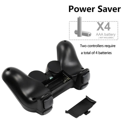 M8 4K Mini Game Stick 40000 Games Built-in with Twin 2.4G Wireless Controllers Video Game Console