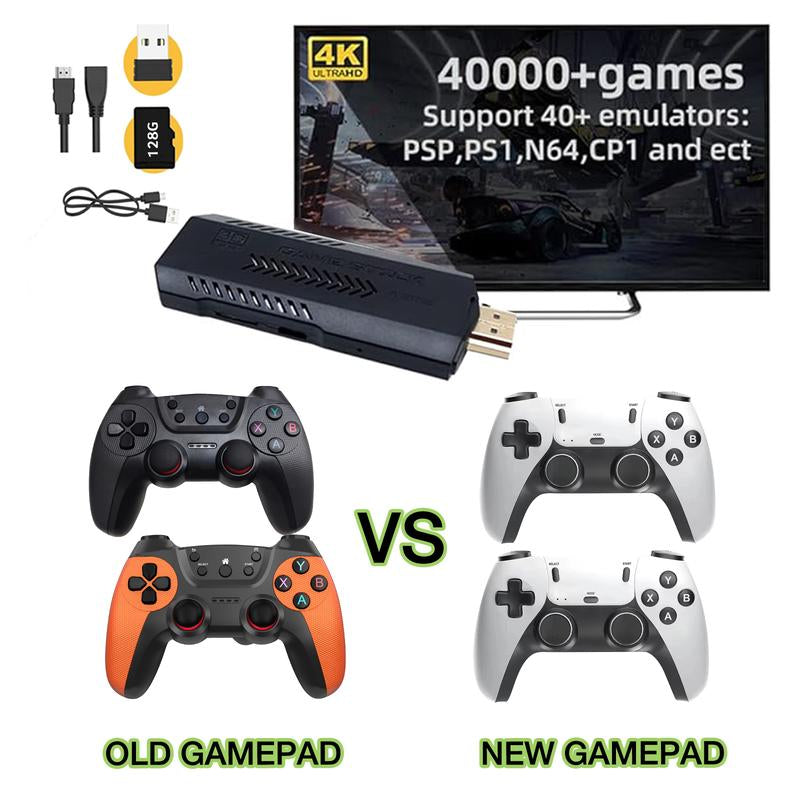 Retro Game Console Plug and Play Video Games Stick Premium Competitive Dual Controllers Wireless Adapter