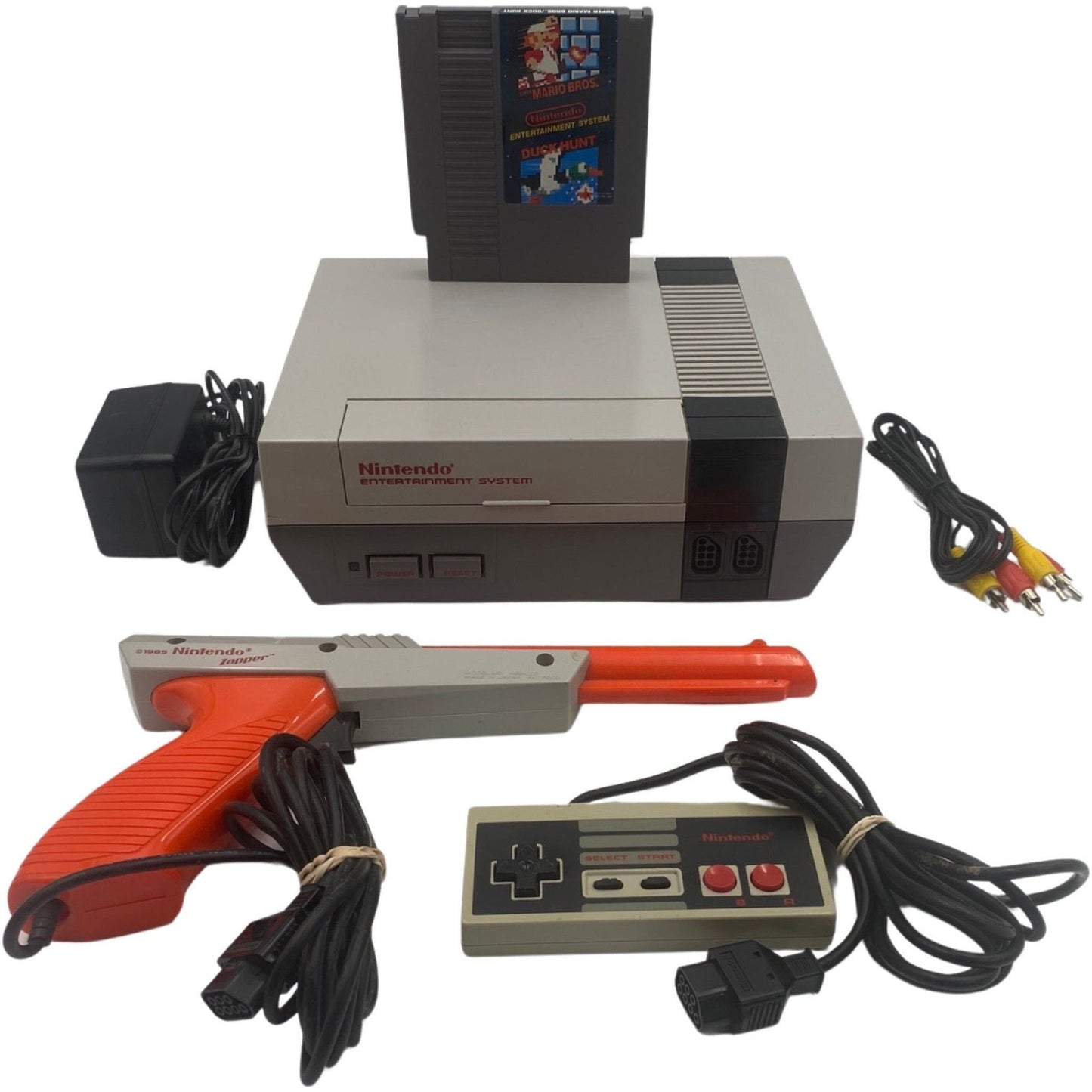 Nintendo NES Action Set With Game
